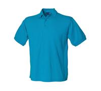 Henbury Mens Polycotton Heavy Polo Shirt PC6086