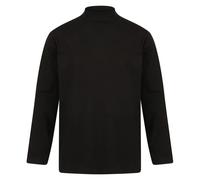 Henbury Men's Roll Neck Long-Sleeved Top in Black | Size: XL Henbury Black XL