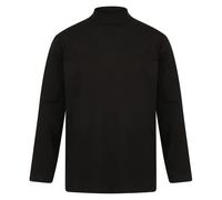 Henbury Men's Roll Neck Long-Sleeved Top in Black | Size: Small Henbury Black S