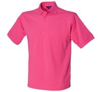 Henbury Mens Short Sleeved 65/35 Polo Shirt T-shirt Szs S-4X RW625