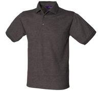 Henbury Mens Short Sleeved 65/35 Polo Shirt T-shirt Szs S-4X RW625