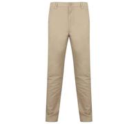 Henbury Men's Stretch Flex Waistband Chino Trousers in Stone | Size: 38R Henbury Stone 38R
