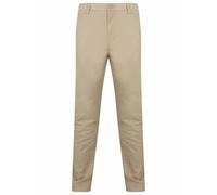 Henbury Men's Stretch Flex Waistband Chinos in Stone | Size: 38L Henbury Stone 38L