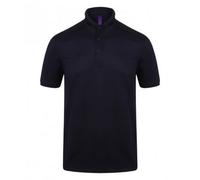 Henbury Mens Stretch Microfine Pique Polo Shirt PC2951