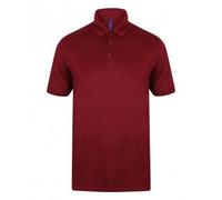 Henbury Mens Stretch Microfine Pique Polo Shirt / N/A N/A PC2951