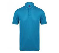 Henbury Mens Stretch Microfine Pique Polo Shirt PC2951