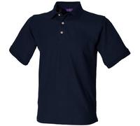 Henbury Mens Ultimate 65/35 Polo Shirt (XL) (Navy)
