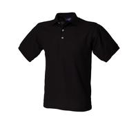Ultimate Pique Polo Shirt Henbury Black S