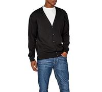 Henbury Mens V Lightweight Cardigan Black Medium
