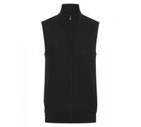 Henbury Men's Zip Front Sleeveless Jumper in Black | Size: Large Henbury Black L