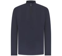 Henbury Men's Zip Neck Top in Navy | Size: Medium Henbury Navy M