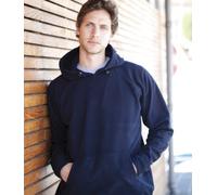 Henbury Micro fleece Hoodie M Black