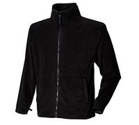 Henbury Micro Fleece Jacket Black XL
