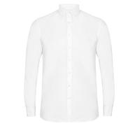 Henbury Modern Long Sleeve Oxford Shirt Slim Regular Classic Fit Unisex