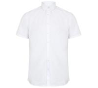 Henbury Modern short sleeve Oxford shirt H517 - Mens, 70% Cotton