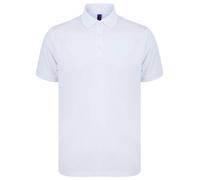 Henbury Recycled Polyester Polo Shirt Wicking Eco Friendly Casual Men Women