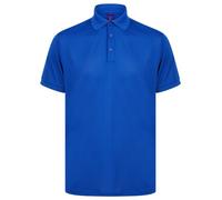 Henbury Recycled Polyester Polo Shirt Wicking Eco Friendly Casual Men Women