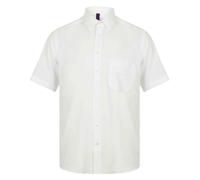 Henbury Short Sleeve Anti-Bacterial Easy Care Breathable Polyester Shirt S-4XL