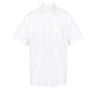 Henbury Short sleeve classic Oxford shirt H515 - Mens, 77% Cotton