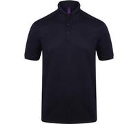 Henbury Slim Fit Stretch Polo Shirt Wicking Micro Pique Performance