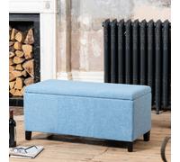 Henbury Storage Ottoman Artemis Home Blue One Size