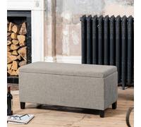 Henbury Storage Ottoman Artemis Home Dark Grey One Size