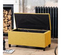 Henbury Storage Ottoman Artemis Home Yellow One Size