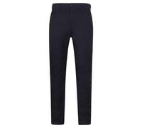 Henbury Stretch Chinos Slim Fit Flex Waistband Cotton Twill Mens