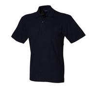 Henbury Stretch Piqué Polo Shirt Corporate Slim Fit Cotton Elastane Men Women