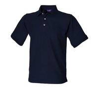 Henbury Polo Shirt Ultimate 65/35 - Workwear Classic Fit Heavyweight Pique