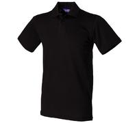 Henbury Unisex Adult Cotton Pique Stretch Polo Shirt PC5585