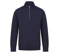 Henbury Unisex Adult Sustainable Quarter Zip Sweatshirt RW8779