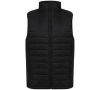Henbury Men's Padded Gilet in Black | Size: 2XL Henbury Black 2XL