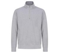 Henbury Unisex Sustainable Â¼ Zip Sweatshirt Recycled Fabric Eco Friendly