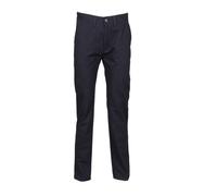 Henbury Women's 65/35 Flat Front Chino Trousers Work Formal Casual