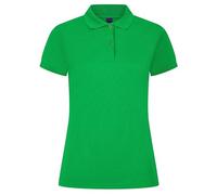 Henbury Women's CoolPlus Moisture Wicking Polo Shirt in Green | Size: Medium Henbury Green M