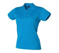 Henbury Women's Coolplus® Polo Shirt - Sapphire Blue