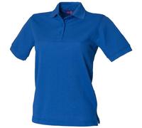 Henbury Womens/Ladies 65/35 Polo Shirt (M) (Royal)