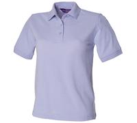 Henbury Womens/Ladies 65/35 Polo Shirt (L) (Lavender)