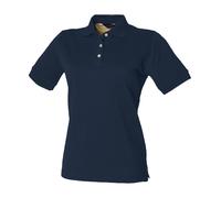 Henbury Womens/Ladies Classic Cotton Pique Polo Shirt PC5903