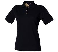 Henbury Womens/Ladies Classic Polo Shirt Top Szs S-2XL RW619