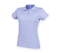 Henbury Womens/Ladies Coolplus® Fitted Polo Shirt (L) (Lavender)