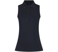 Henbury Womens/Ladies CoolPlus Sleeveless Polo Shirt RW10526