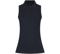 Henbury Womens/Ladies CoolPlus Sleeveless Polo Shirt RW10526