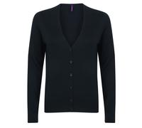 Henbury Womens/Ladies Lightweight V Neck Cardigan PC6150