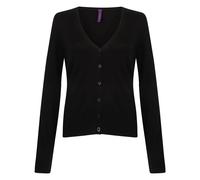 Henbury Womens/Ladies Lightweight V Neck Cardigan / N/A N/A PC6150