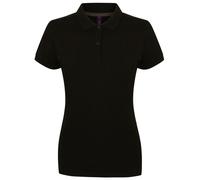 Henbury Womens/Ladies Micro-Fine Short Sleeve Polo Shirt / N/A N/A RW5421