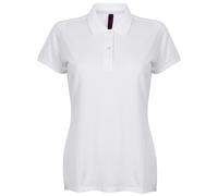 Henbury Womens/Ladies Micro-Fine Short Sleeve Polo Shirt RW5421