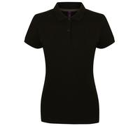 Henbury Womens/Ladies Micro-Fine Short Sleeve Polo Shirt RW5421