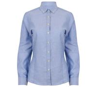 Henbury Womens/Ladies Modern Long Sleeve Oxford Shirt / N/A N/A RW5424